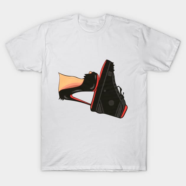 His and Hers Louboutin Red Bottom's - His And Hers - T-Shirt